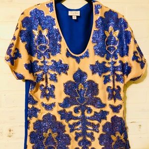 Tracy Reese Neiman Marcus Embellished Blouse